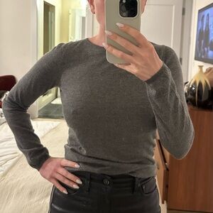 Brunello Cucinelli Gray Cashmere sweater Size XS